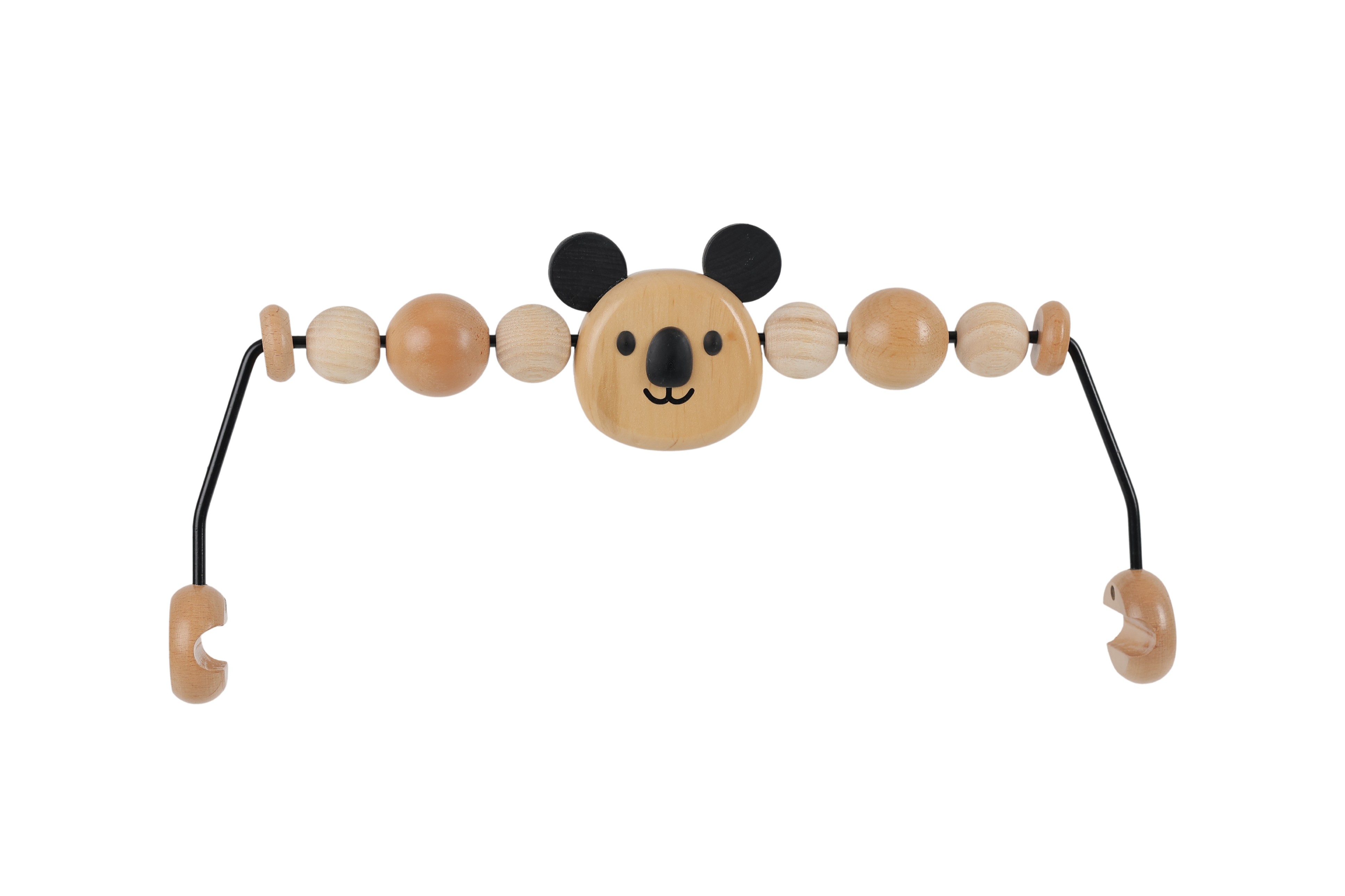 Bouncer Side Grey & Koala Natural