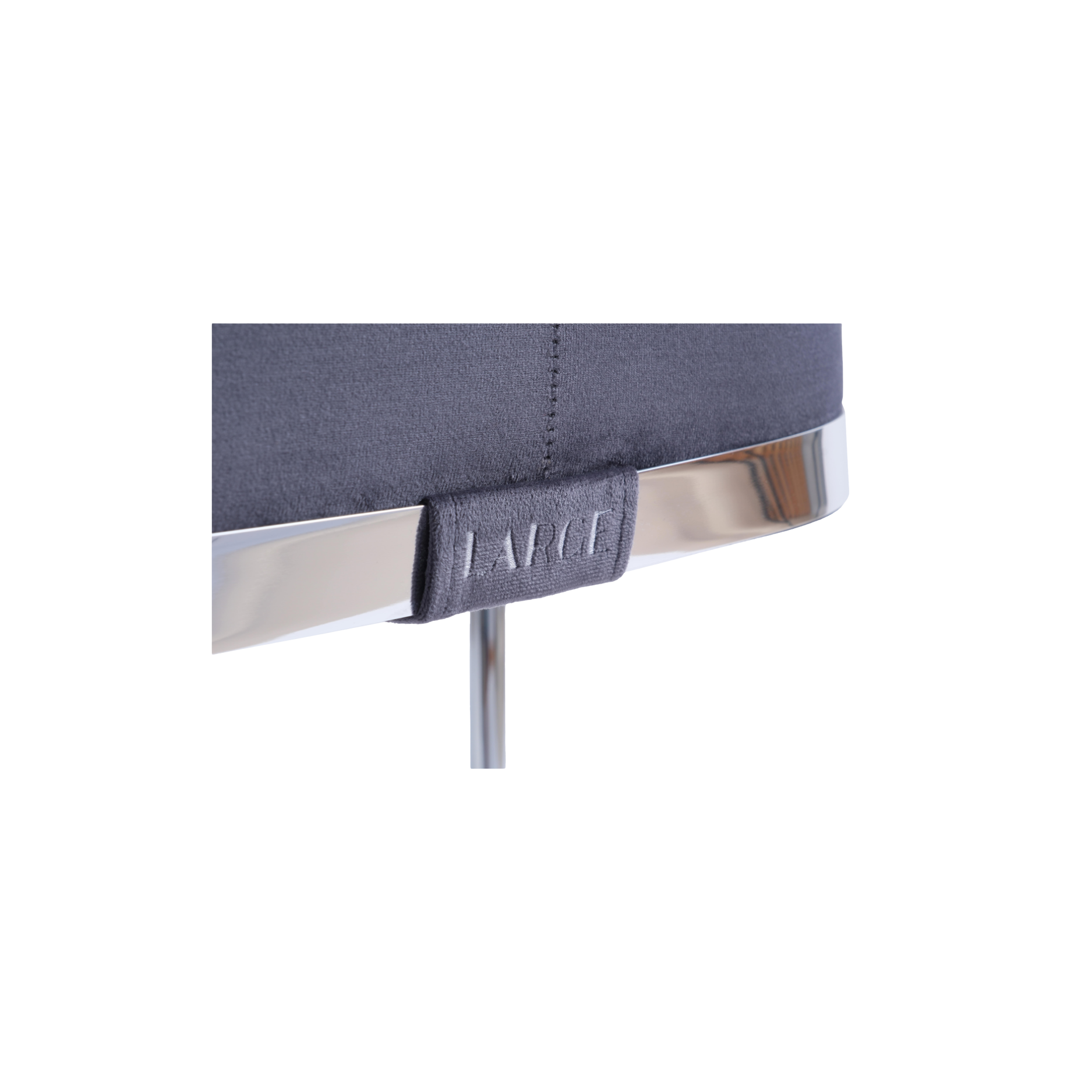 Beside Large Anthracite Silver